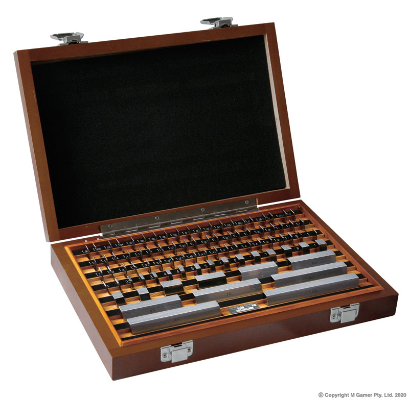8 Piece Steel Gauge Blocks Set